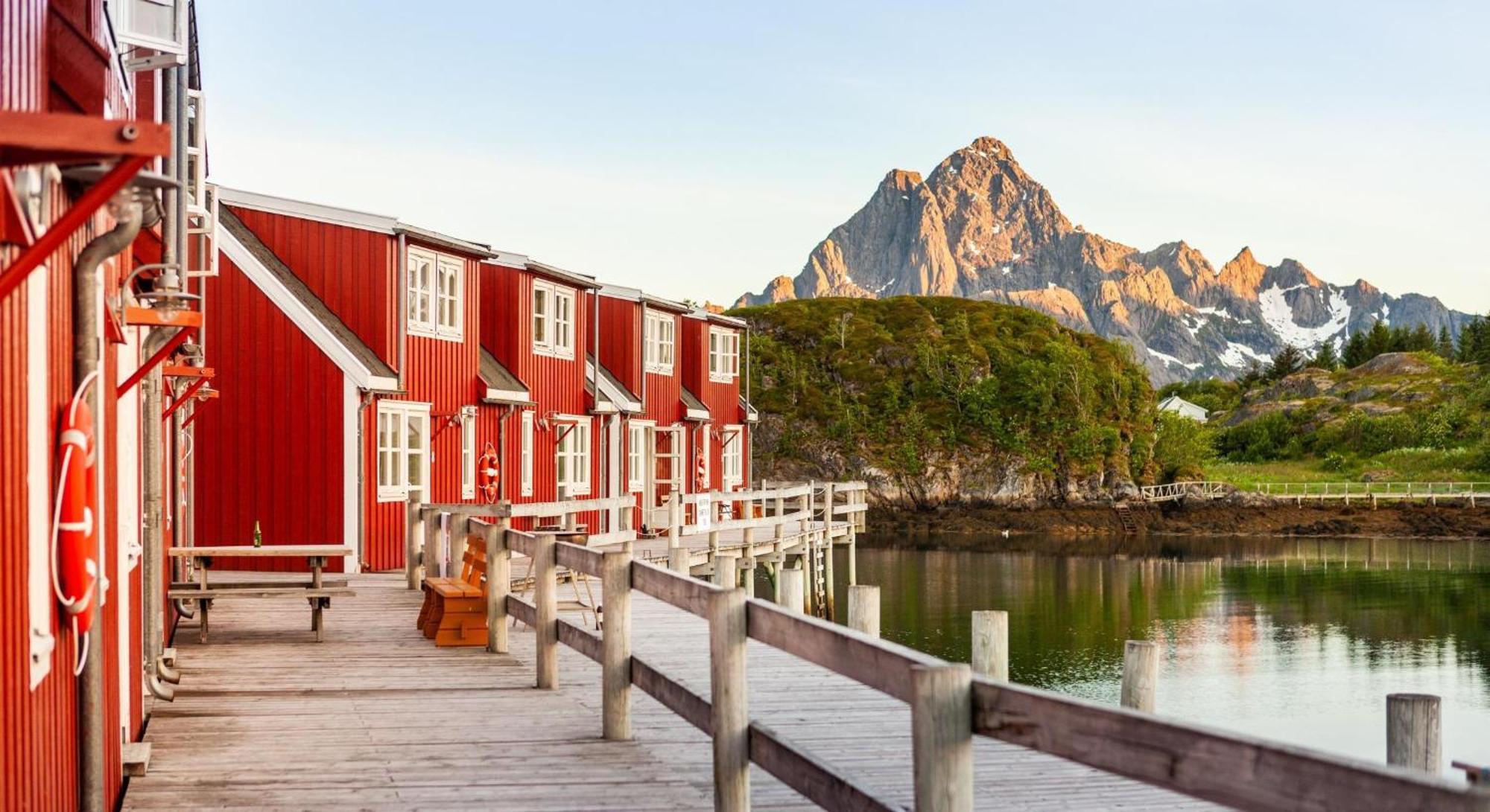 Nyvagar Rorbuhotell - By Classic Norway Hotels คาเบลว็อก ภายนอก รูปภาพ