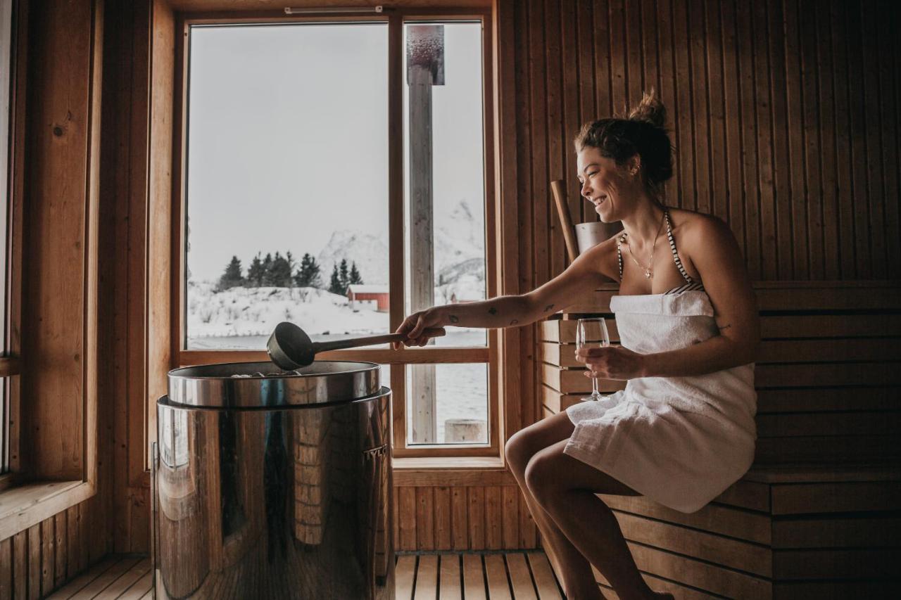 Nyvagar Rorbuhotell - By Classic Norway Hotels คาเบลว็อก ภายนอก รูปภาพ